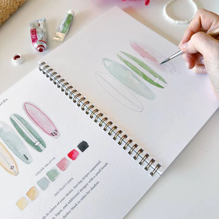 EMILY LEX STUDIO - WATERCOLOUR WORKBOOK | TROPICAL - Image 3