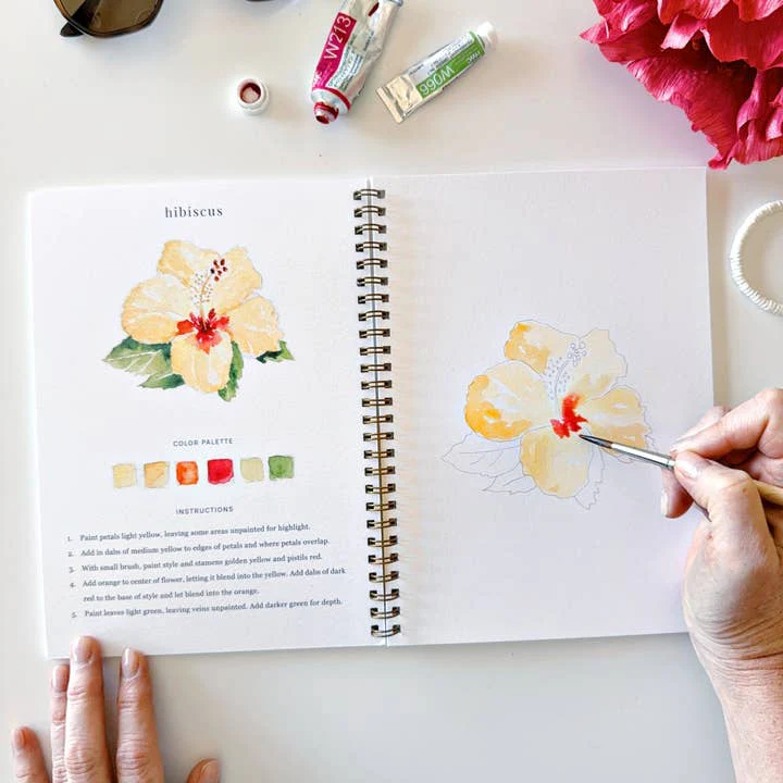 EMILY LEX STUDIO - WATERCOLOUR WORKBOOK | TROPICAL - Image 4