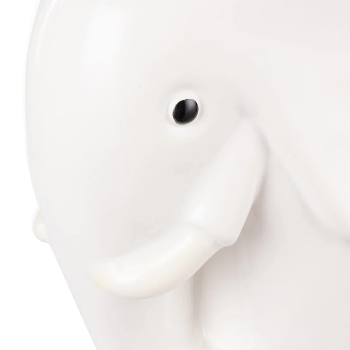 EMPORIUM - BRYNLEE ELEPHANT VASE | WIDE WHITE - Image 5