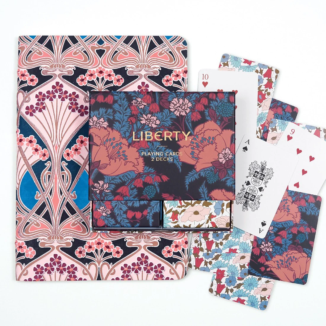 GALISON - LIBERTY FLORAL PLAYING CARD SET MULTI-COLOURED - Image 7