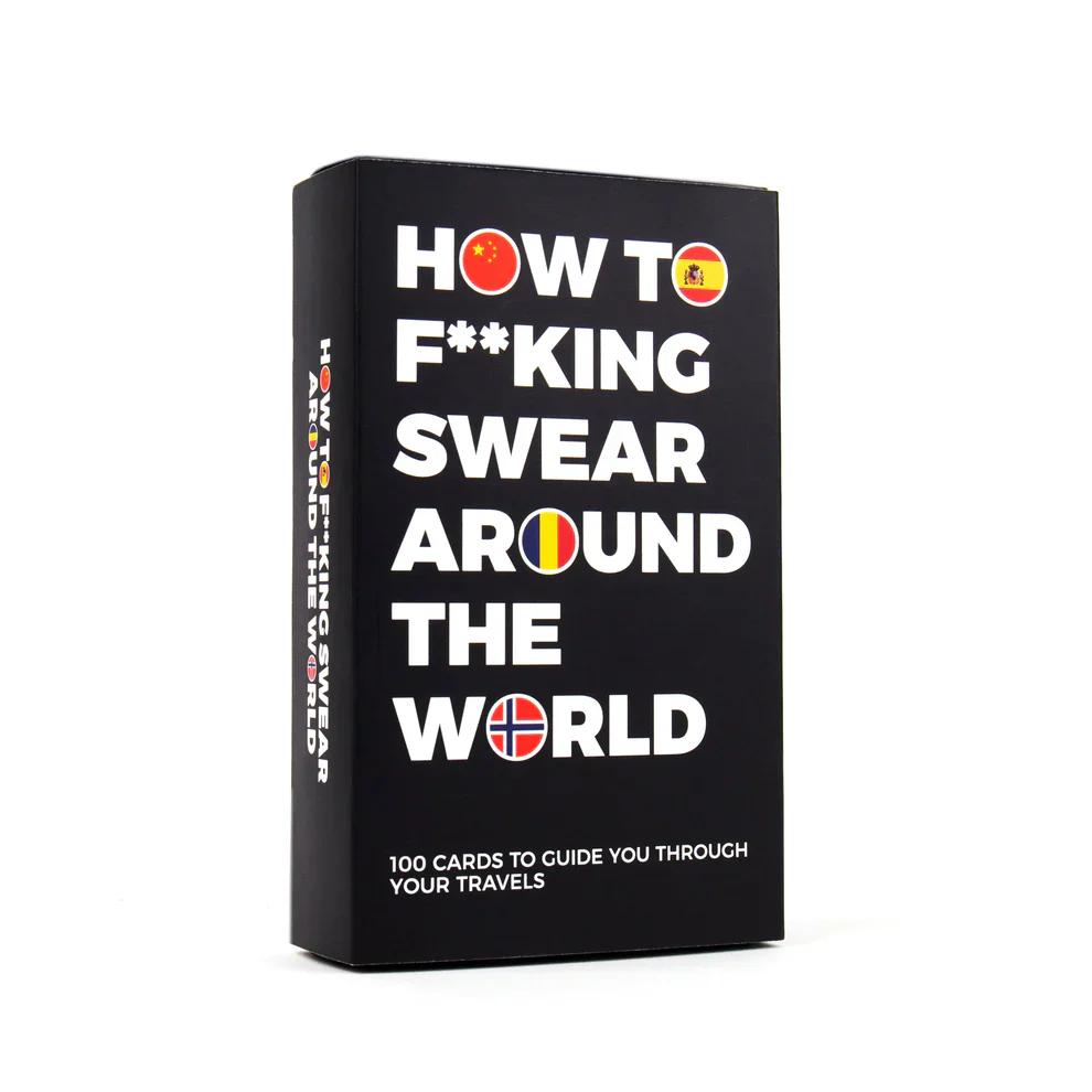 GIFT REPUBLIC - HOW TO F*CKING SWEAR AROUND THE WORLD CARDS - Image 2