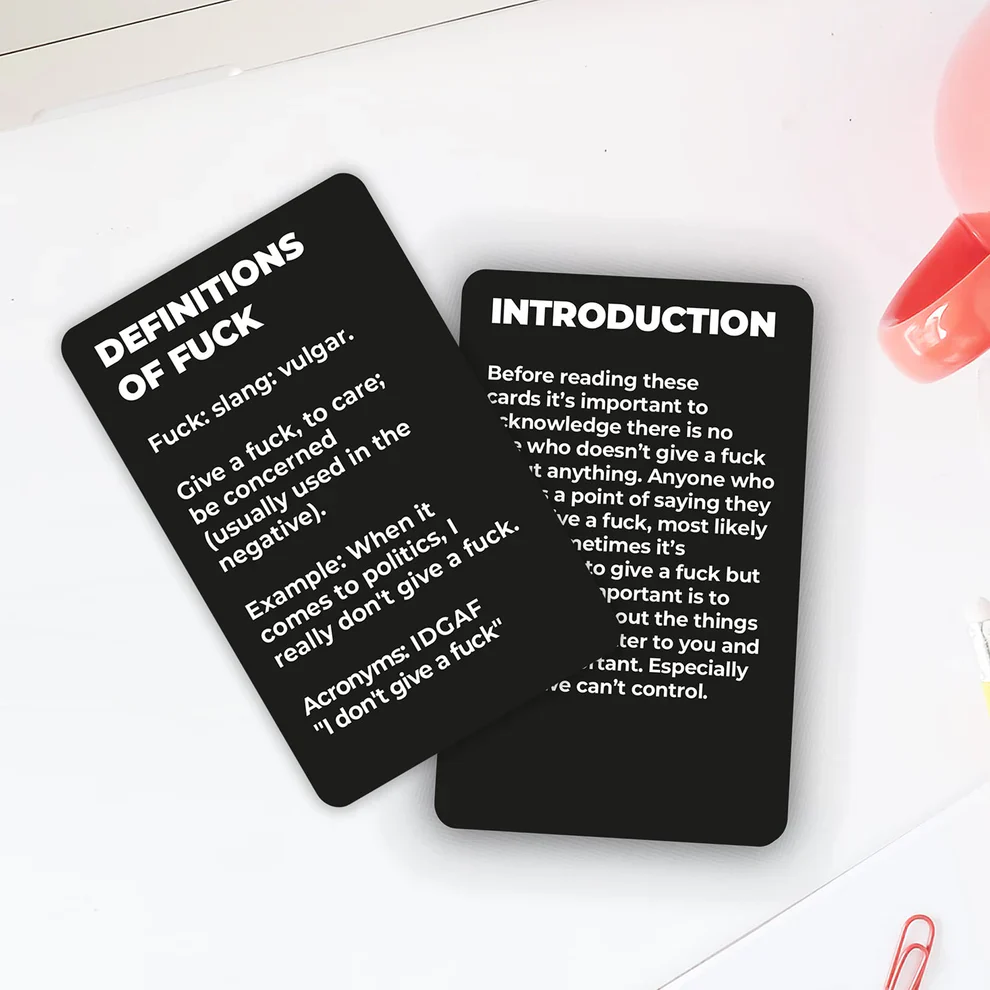 GIFT REPUBLIC - HOW TO GIVE ZERO F**KS - Image 4