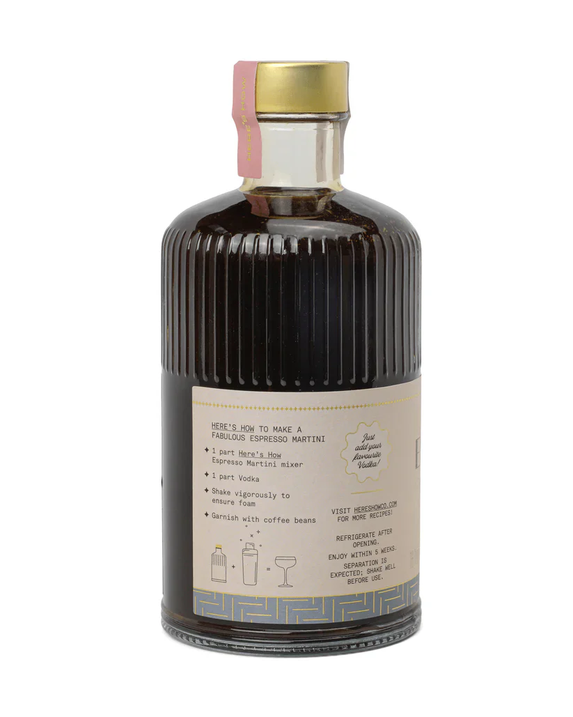 HERE'S HOW - COCKTAIL MIXER | ESPRESSO MARTINI - Image 2