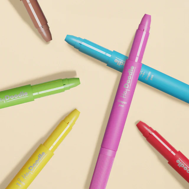 HEY DOODLE - WASHABLE CRAYON PENS - Image 2