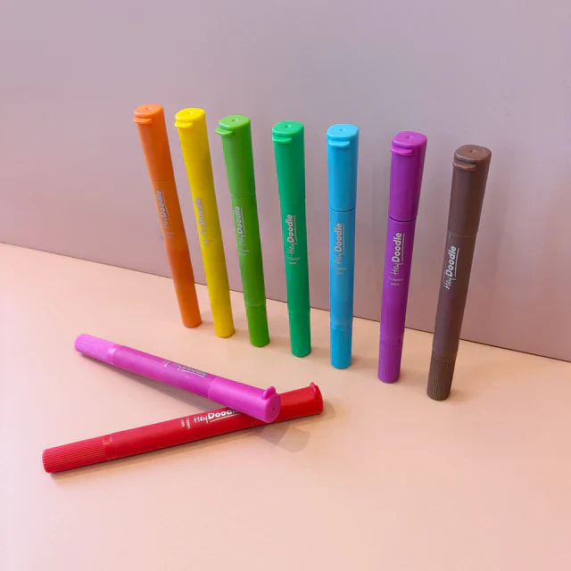 HEY DOODLE - WASHABLE CRAYON PENS - Image 3