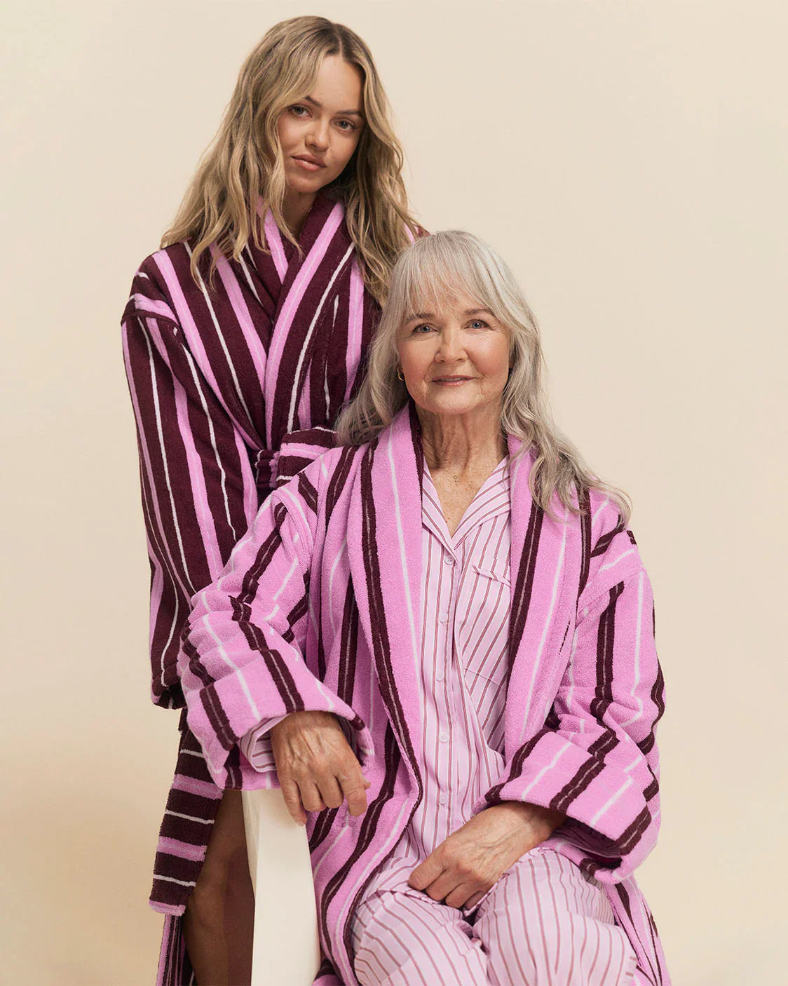 HOMMEY - LONG SLEEVE SLEEP SHIRT | POPPY - Image 3