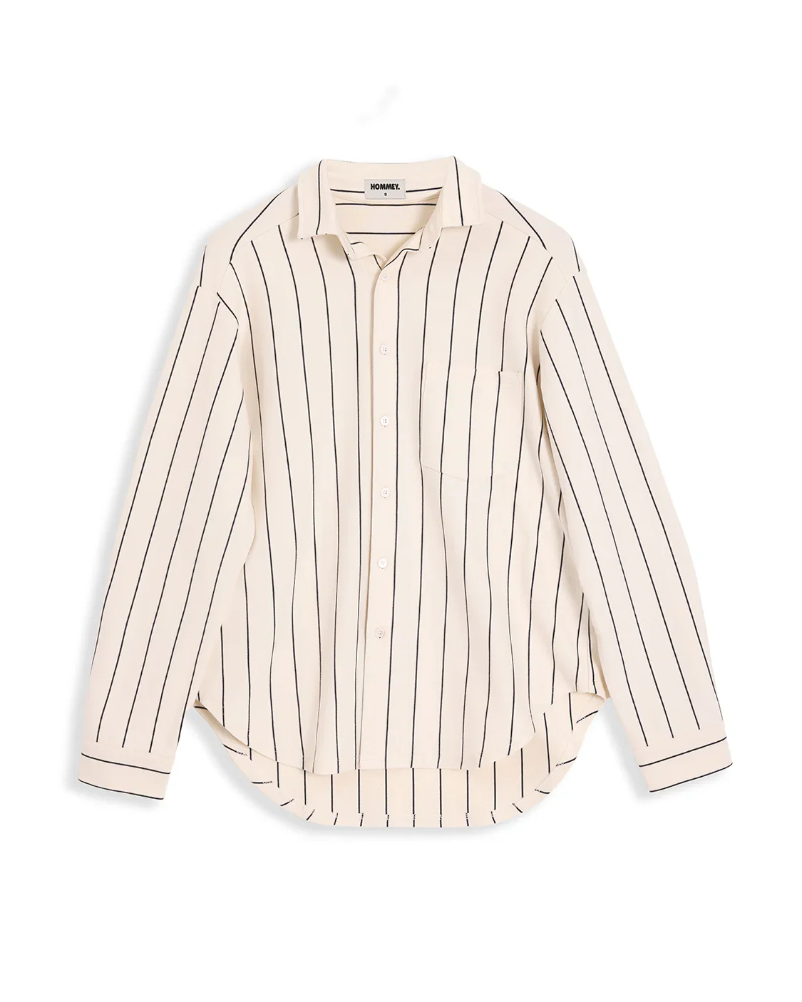 HOMMEY - LONG SLEEVE SLEEP SHIRT | SNOW - Image 4