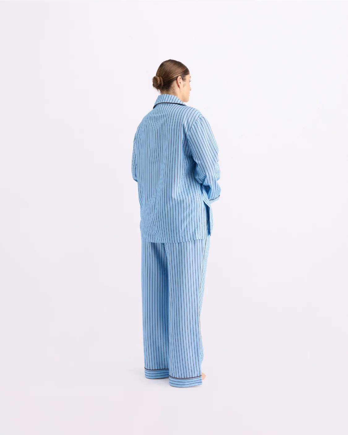 HOMMEY - SLEEP PANT | ICED CHOCOLATE STRIPES - Image 4