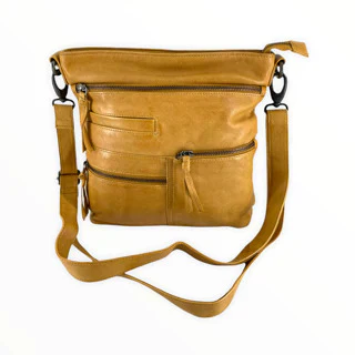IN LEATHERZ - WASH CROSS BODY BAG - BL06 - Image 3