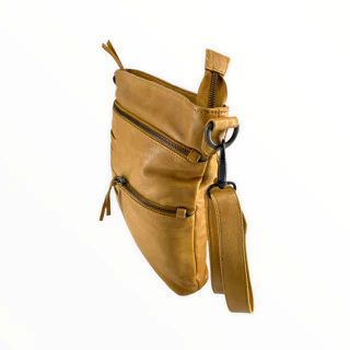 IN LEATHERZ - WASH CROSS BODY BAG - BL06 - Image 5