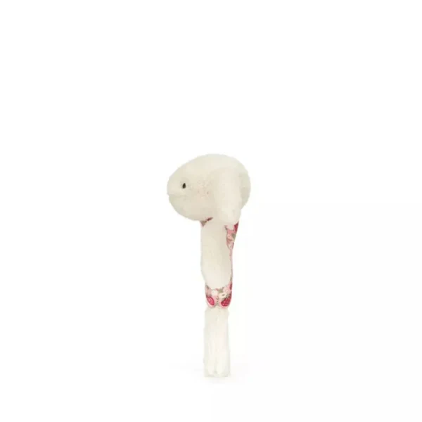 JELLYCAT - BLOSSOM CREAM BUNNY "BERRY" RING RATTLE - Image 3