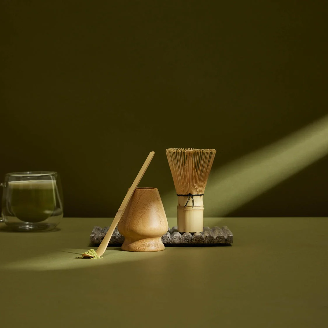 LEAF & BEAN - BAMBOO MATCHA SET | NATURAL - Image 2