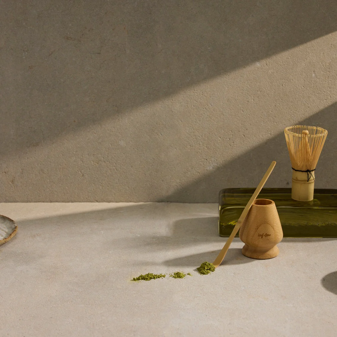 LEAF & BEAN - BAMBOO MATCHA SET | NATURAL - Image 3
