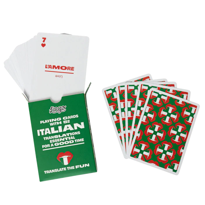 LINGO - PLAYING CARDS | ITALIAN WAYFARER TIN - Image 4