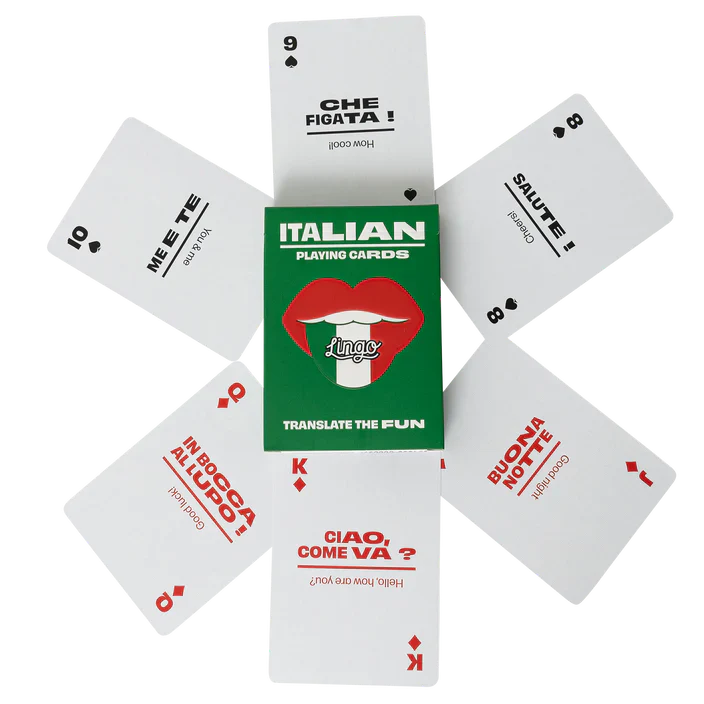 LINGO - PLAYING CARDS | ITALIAN WAYFARER TIN - Image 5