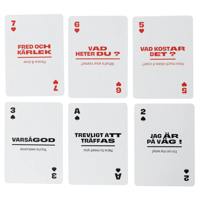LINGO - PLAYING CARDS | SWEDISH WAYFARER TIN - Image 3