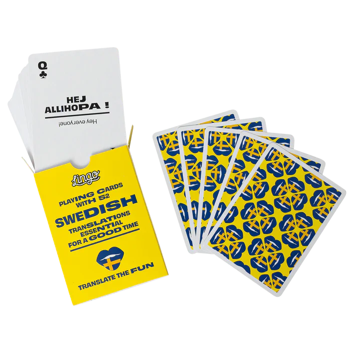 LINGO - PLAYING CARDS | SWEDISH WAYFARER TIN - Image 4