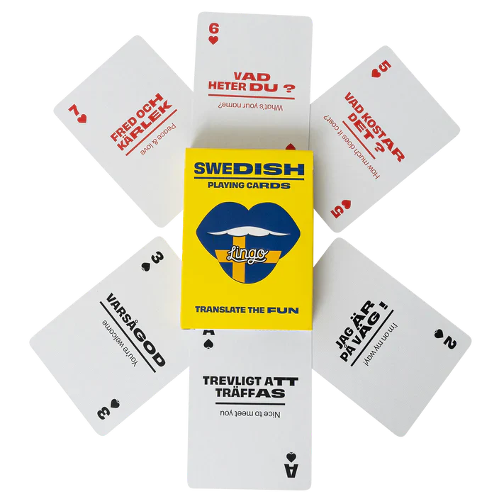LINGO - PLAYING CARDS | SWEDISH WAYFARER TIN - Image 5
