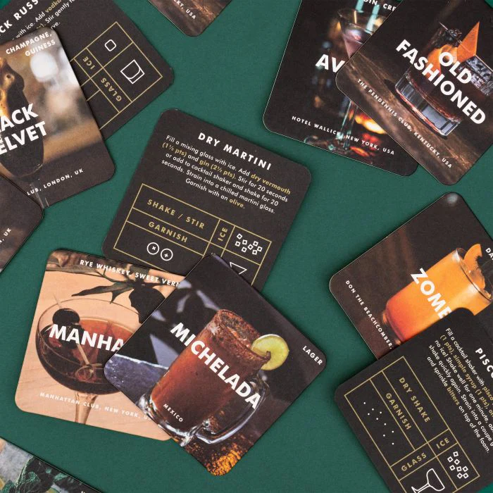 LUCKIES - IRON & GLORY | MIXOLOGIST COCKTAIL RECIPE CARDS - Image 3