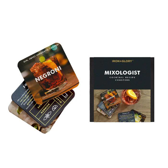 LUCKIES - IRON & GLORY | MIXOLOGIST COCKTAIL RECIPE CARDS - Image 6