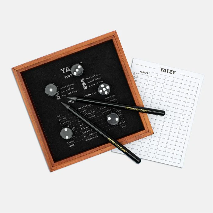 LUCKIES - IRON & GLORY | YATZY DELUXE DICE GAME - Image 5