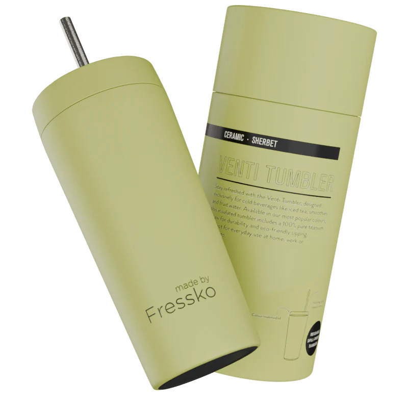 MADE BY FRESSKO - VENTI TUMBLER | CERAMIC | SHERBERT - Image 2