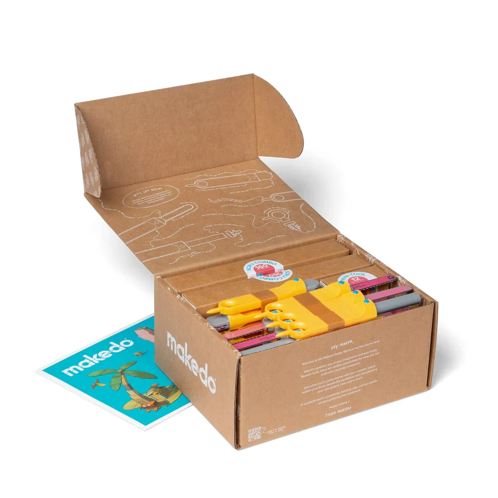 MAKEDO - UPCYCLED CARDBOARD CONSTRUCTION TOOLKIT | INVENT - Image 2
