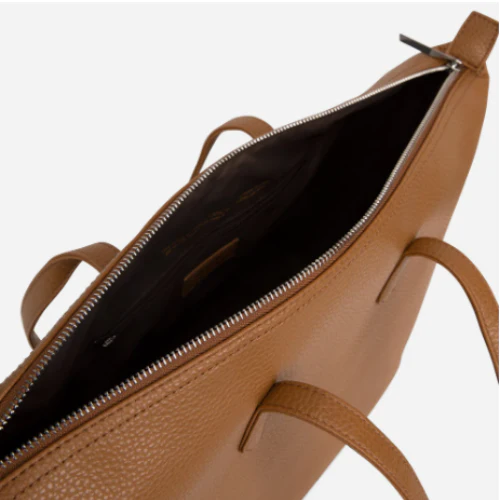 MATT & NAT - ABBI VEGAN TOTE BAG | PURITY | AMBER - Image 3