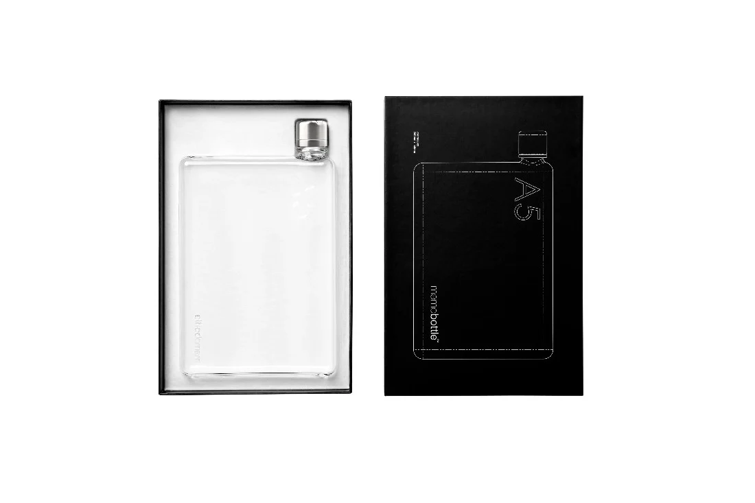 MEMOBOTTLE - A5 DRINK BOTTLE | TRANSPARENT - Image 4