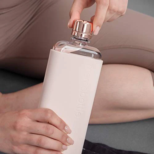 MEMOBOTTLE - SLIM SILICONE SLEEVE | PALE CORAL - Image 3