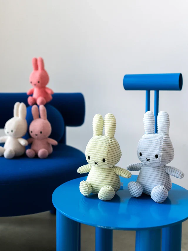 MIFFY - MIFFY ECO CORDUROY ICE BLUE - 23 CM - 9'' - Image 4