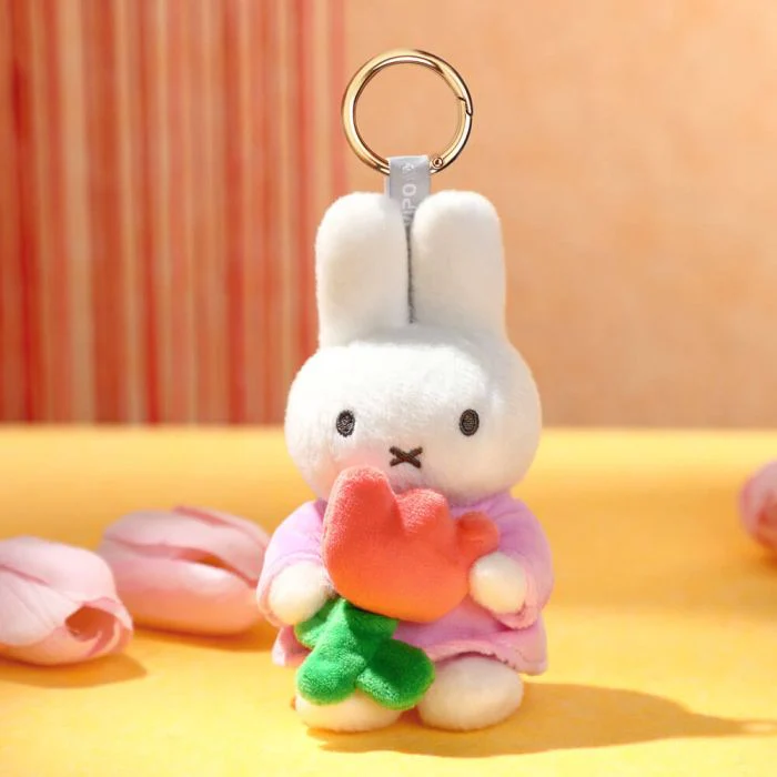 MIFFY - KEYRING: MIFFY WITH TULIP - Image 2