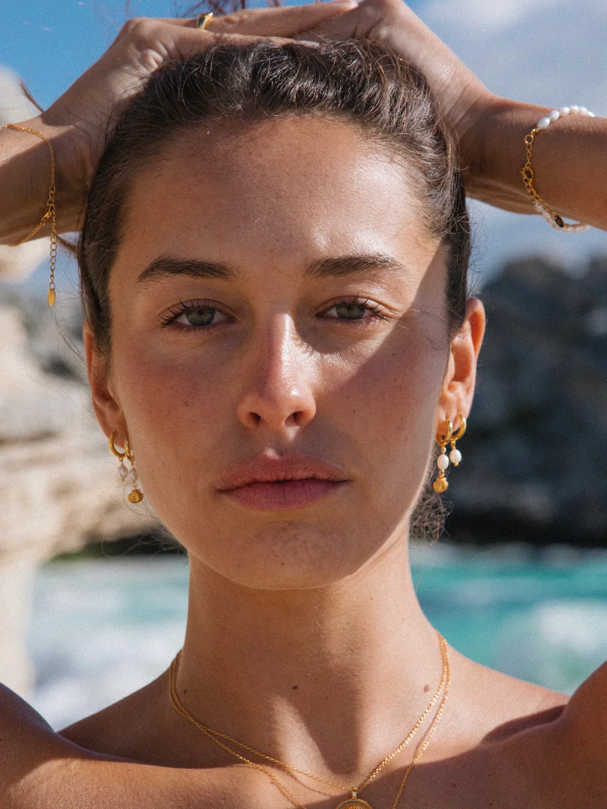 MTL - CORA HOOPS IN 18K GOLD - Image 6