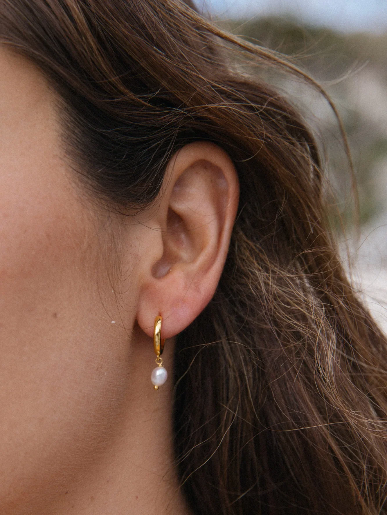 MTL - CORA HOOPS IN 18K GOLD - Image 7
