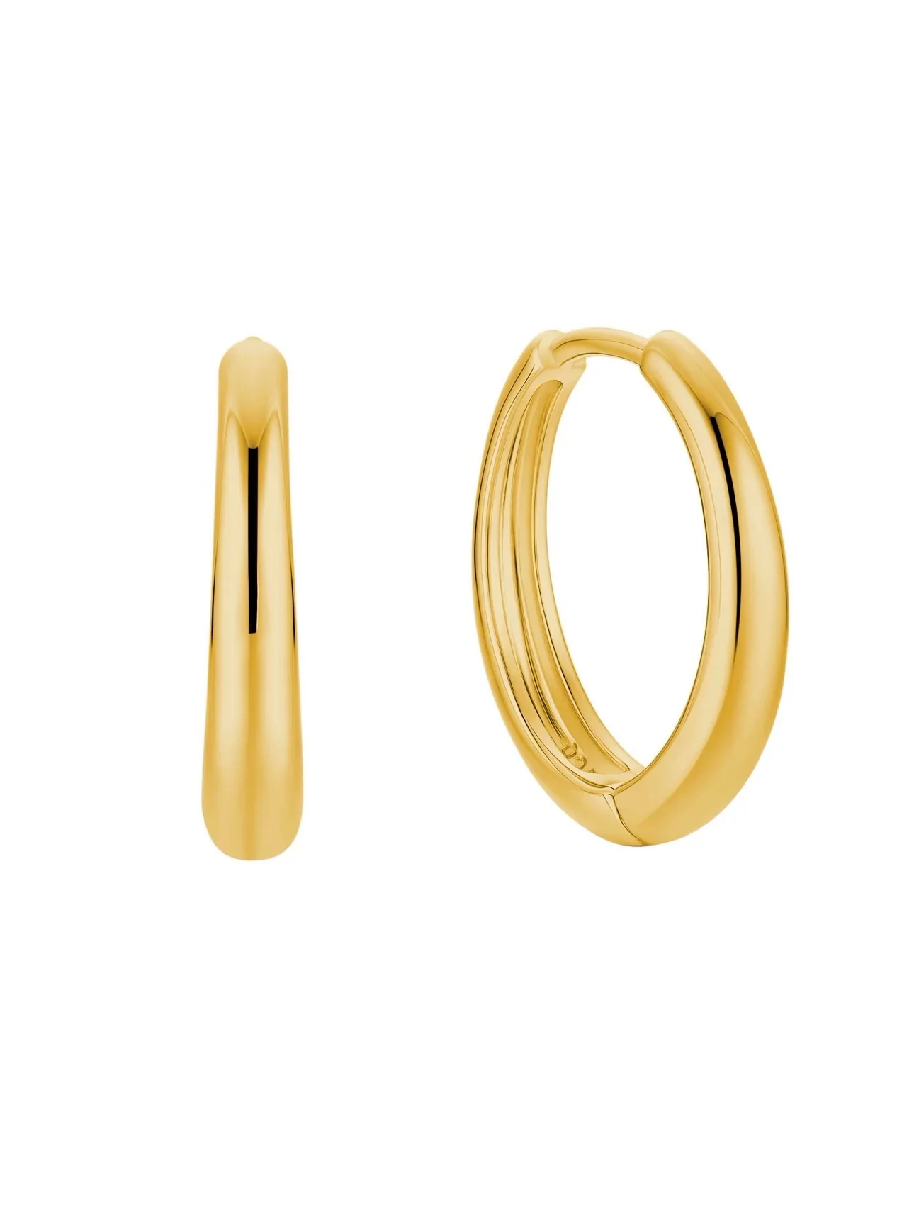 MTL - ISLAND GLOW | HOOPS IN 18K GOLD | LARGE - Image 5