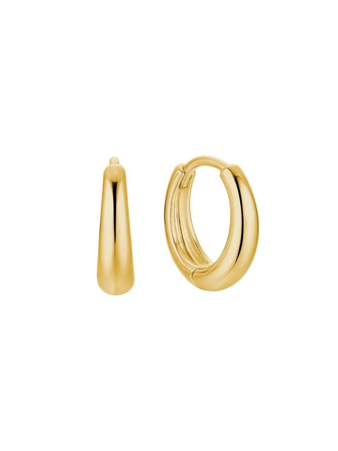 MTL - ISLAND GLOW | HOOPS IN 18K GOLD | SMALL - Image 3