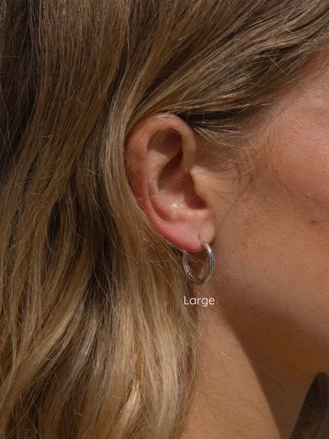 MTL - ISLAND GLOW | HOOPS IN STERLING SILVER | LARGE - Image 8