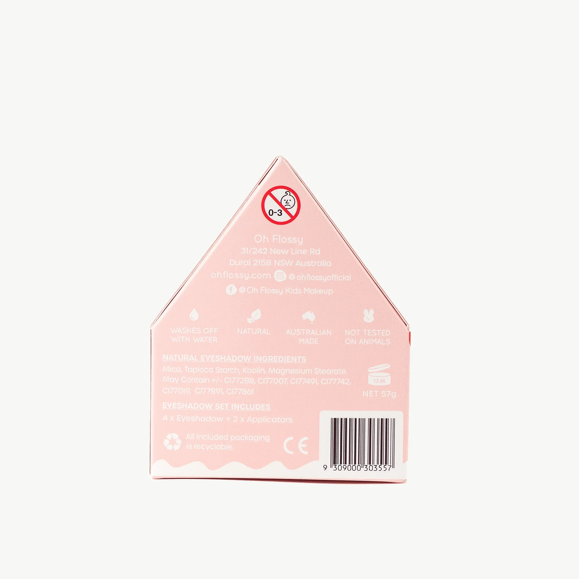OH FLOSSY - EYESHADOW SET | CHRISTMAS HOUSE - Image 3
