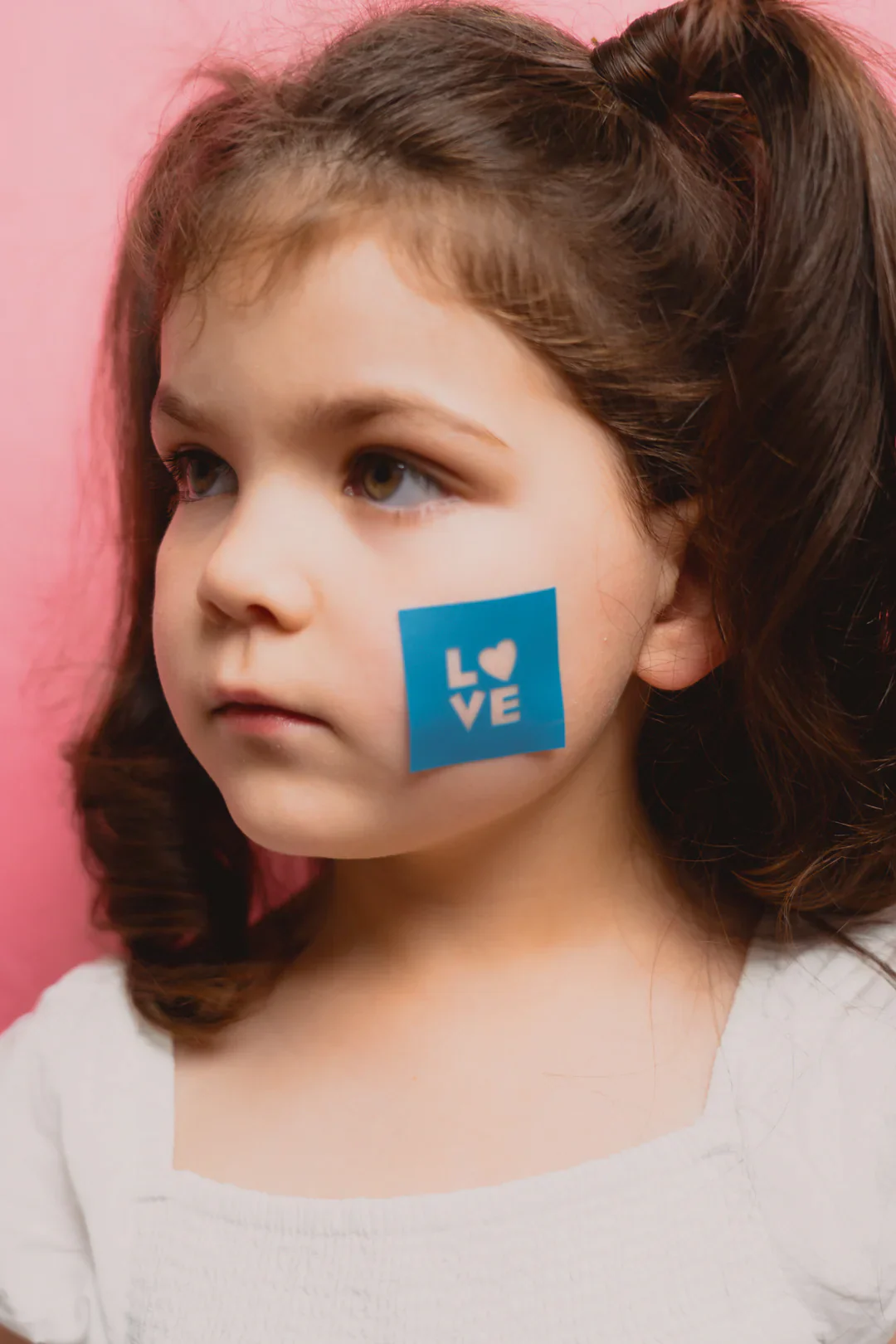 OH FLOSSY - REUSABLE ADHESIVE FACE PAINT & MAKEUP STENCILS - TEAL - Image 2