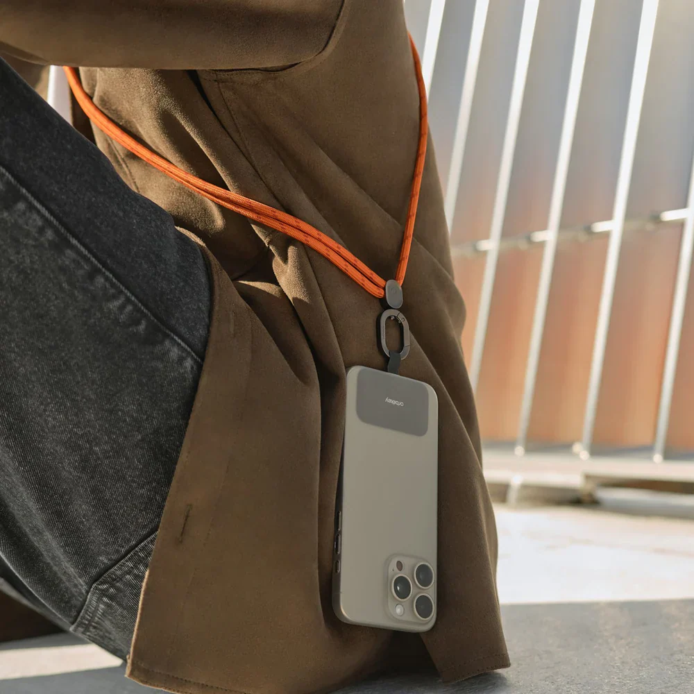 ORBITKEY - CROSSBODY PHONE STRAP | TERRACOTTA - Image 4