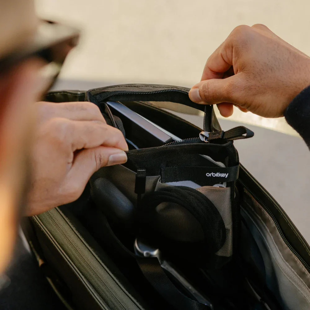 ORBITKEY - ESSENTIALS POUCH TRIO | BLACK - Image 2