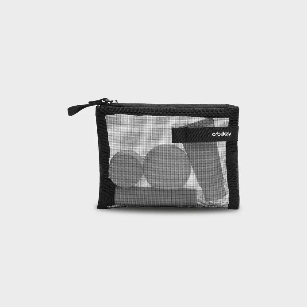 ORBITKEY - ESSENTIALS POUCH TRIO | BLACK - Image 4