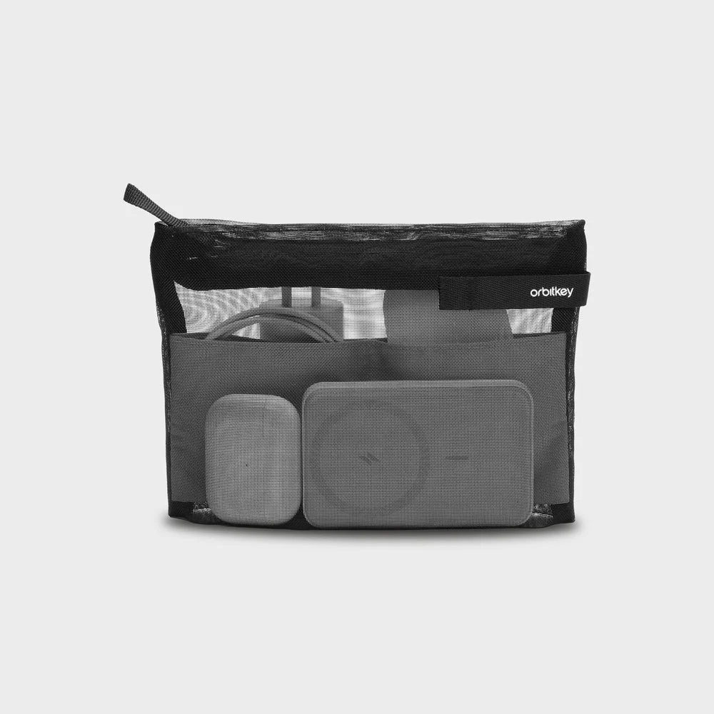 ORBITKEY - ESSENTIALS POUCH TRIO | BLACK - Image 5