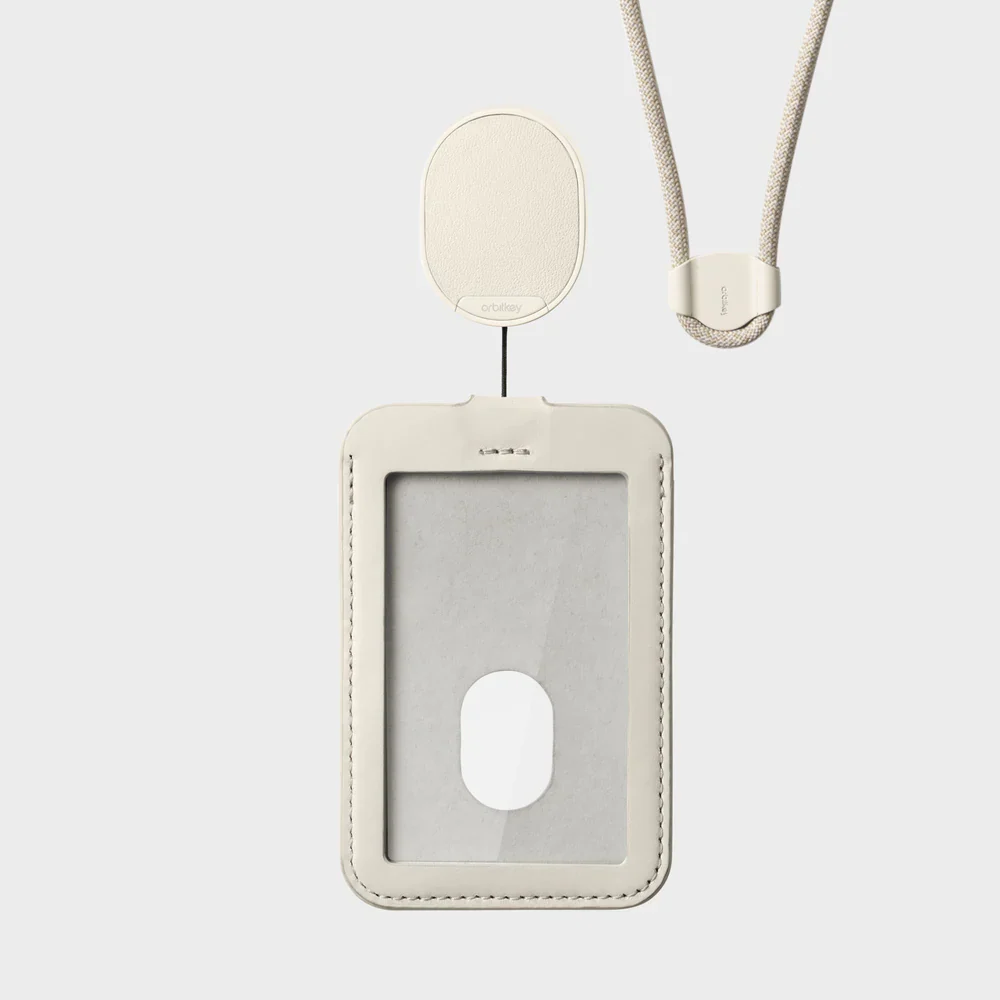ORBITKEY - ID CARD HOLDER + LANYARD | STONE - Image 4