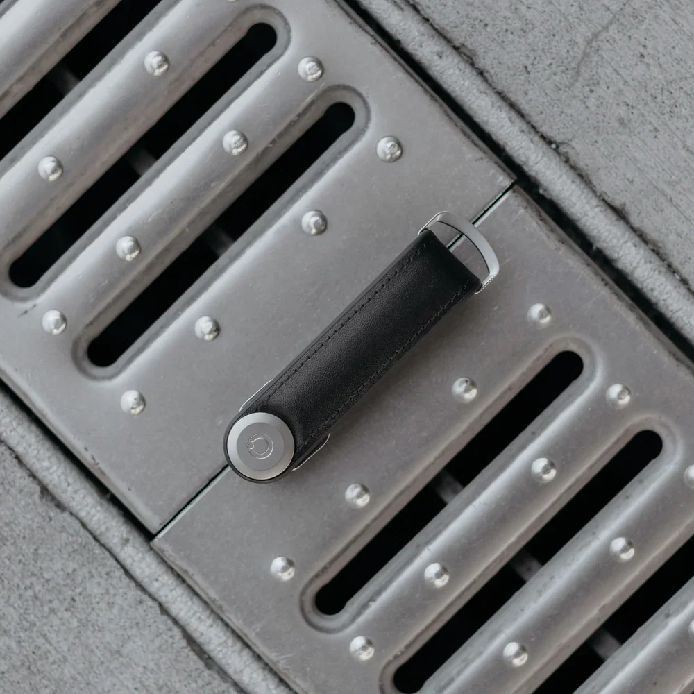 ORBITKEY - KEY ORGANISER | HYBRID LEATHER | BLACK - Image 2