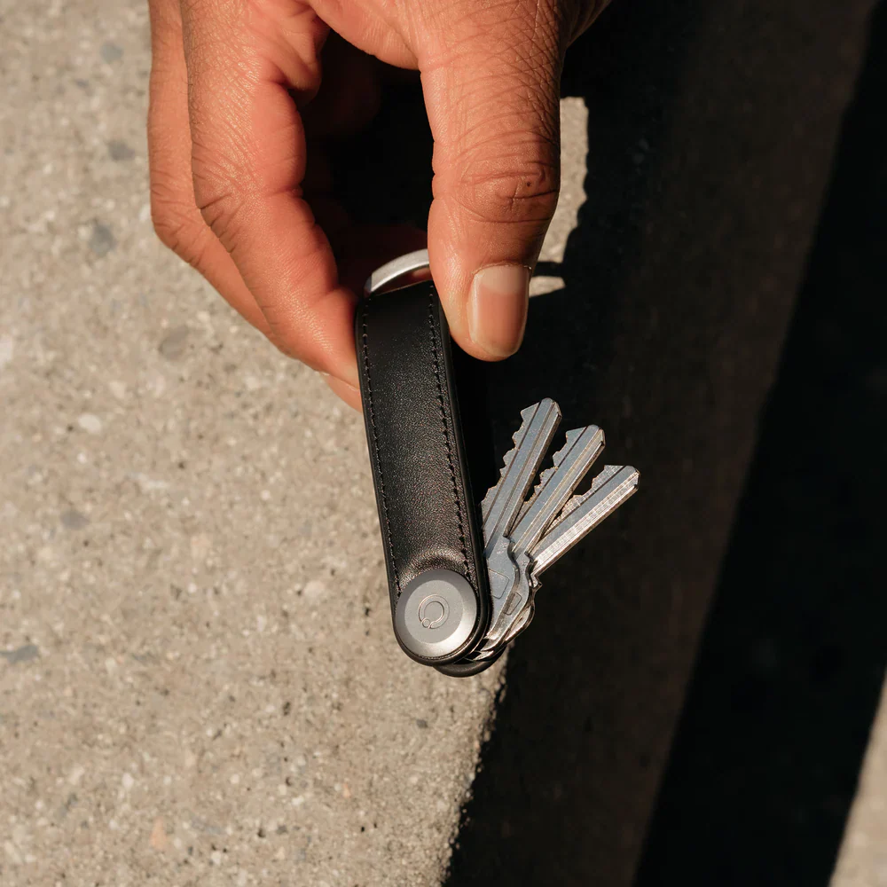 ORBITKEY - KEY ORGANISER | HYBRID LEATHER | BLACK - Image 3