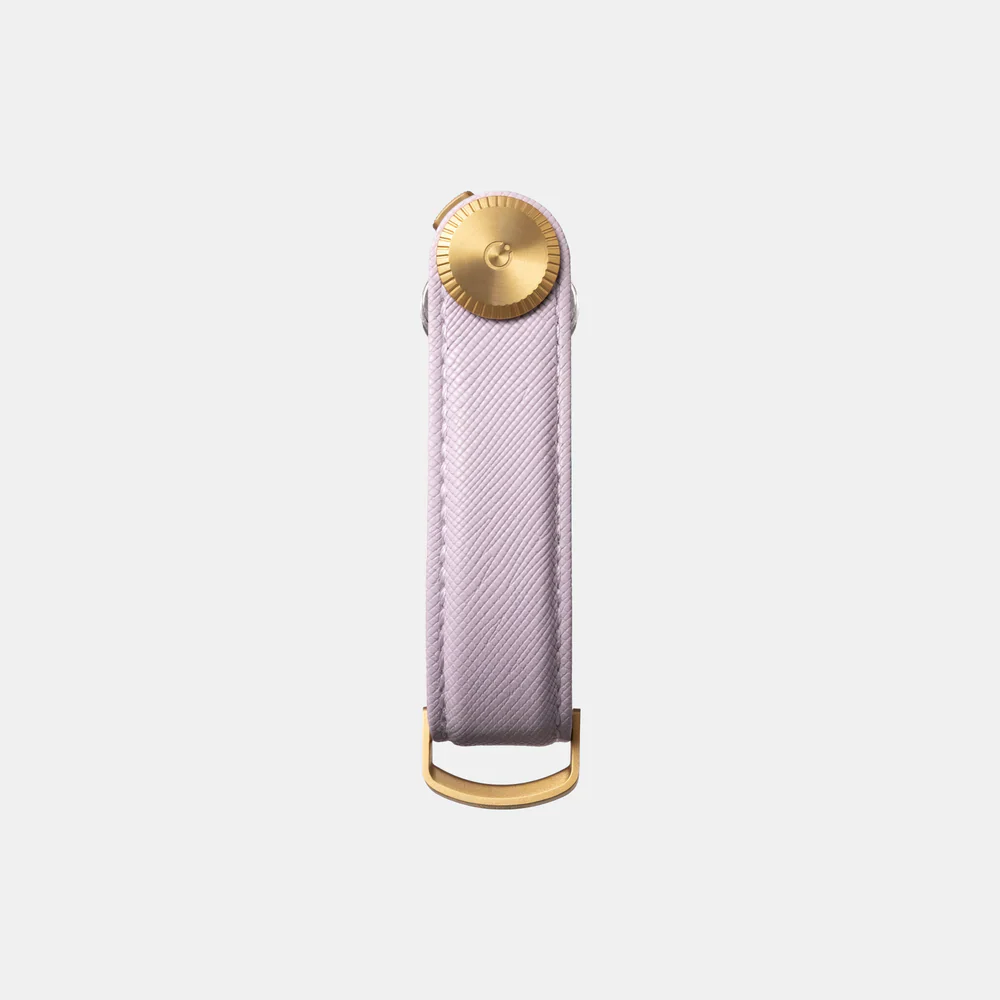 ORBITKEY - KEY ORGANISER PRO | SAFFIANO LEATHER | LILAC - Image 4