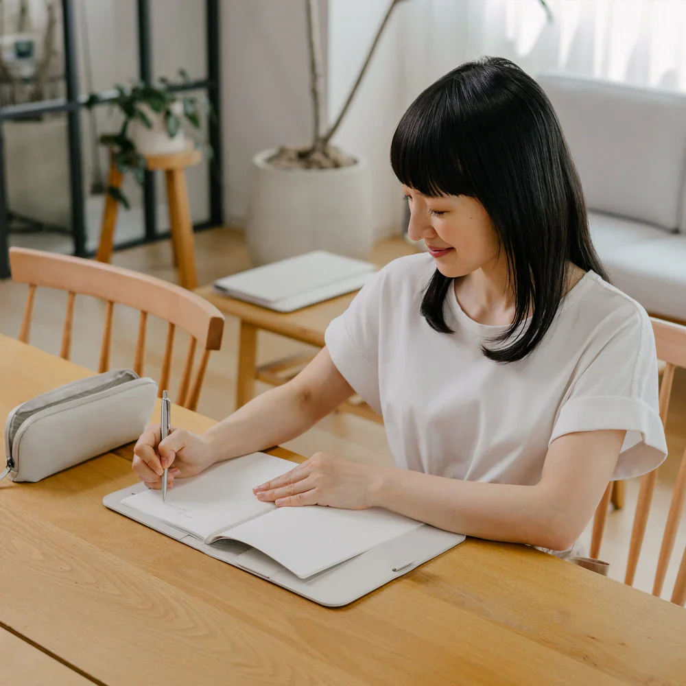 ORBITKEY - KONMARI | ORBITKEY PENCIL CASE | STONE - Image 5