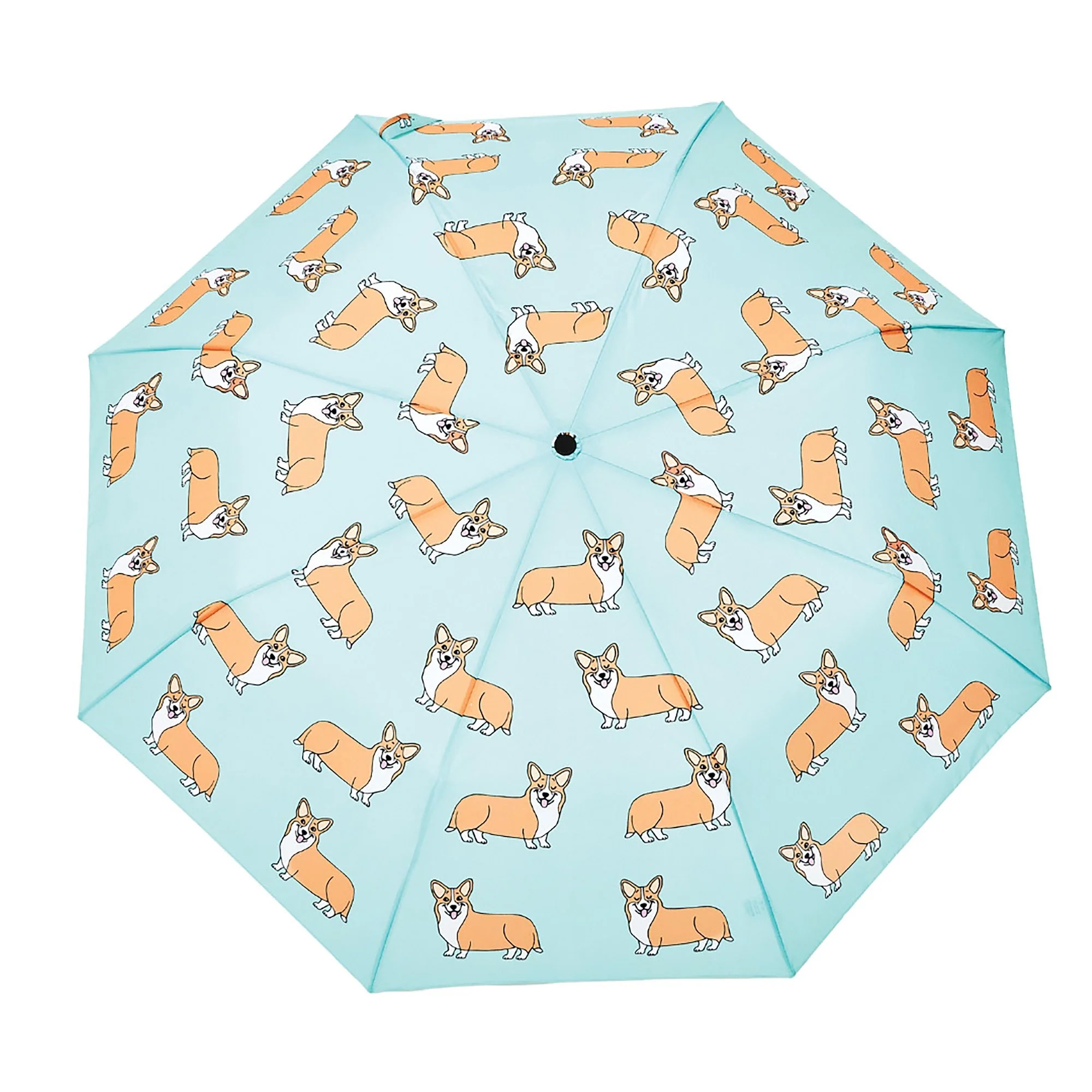 ORIGINAL DUCKHEAD - COMPACT UMBRELLA | COUCOU SUZETTE CORGI MINT - Image 10