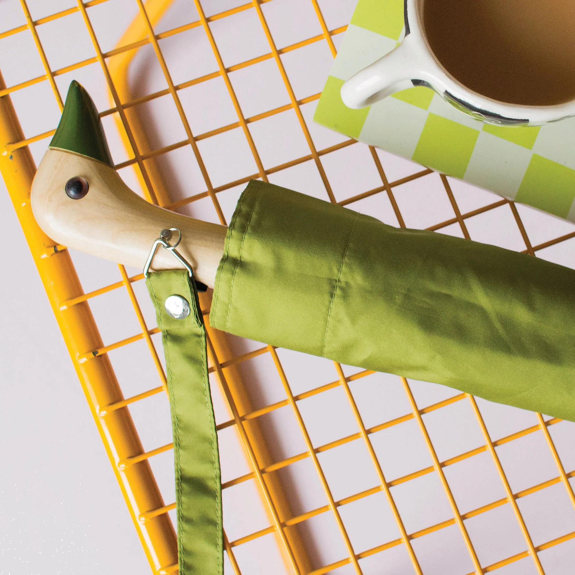 ORIGINAL DUCKHEAD - COMPACT UMBRELLA | OLIVE - Image 5